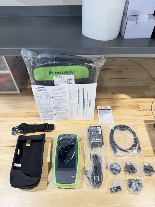 NETALLY AIRCHECK G2 & ACCESSORIES NEW SEALED - SHIPS FREE / SHIPS FAST
