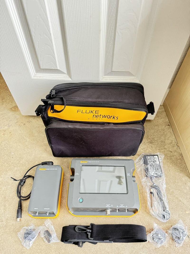FLUKE VT650 GAS FLOW ANALYZER CALIBRATED 2024 WITH FLUKE VAPOR & CHARGER & BAG