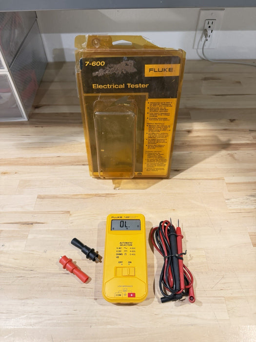 FLUKE 7-600 ELECTRICAL TESTER RARE