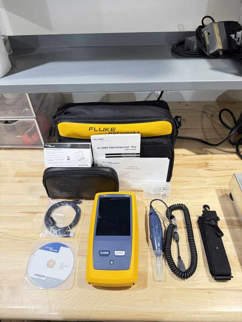 FLUKE NETWORKS FI-7000 FIBER INSPECTOR PROBE KIT