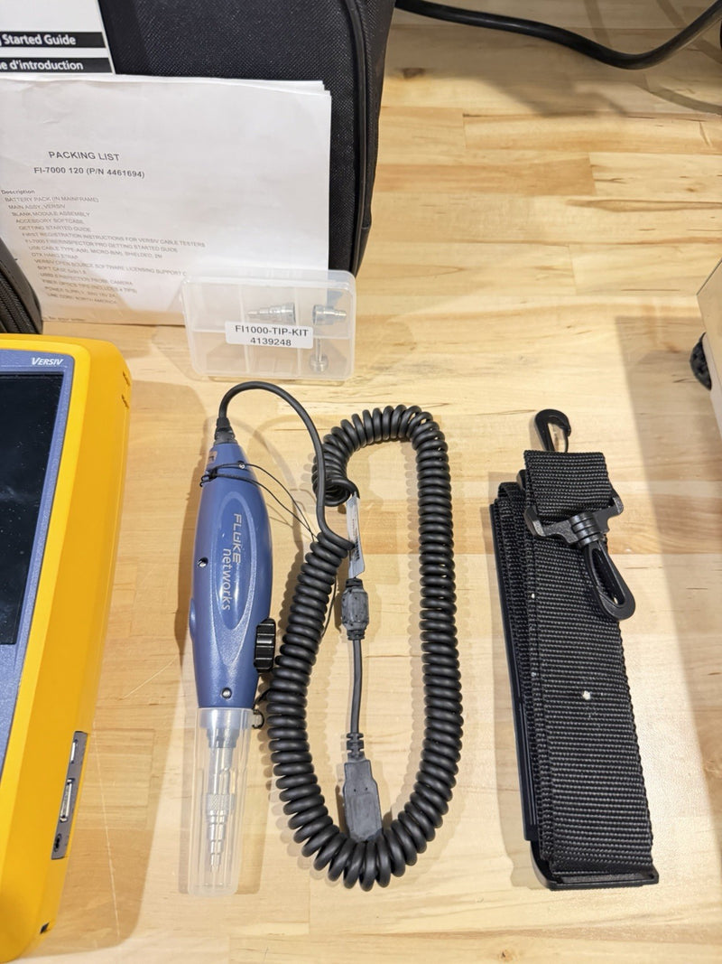 FLUKE NETWORKS FI-7000 FIBER INSPECTOR PROBE KIT