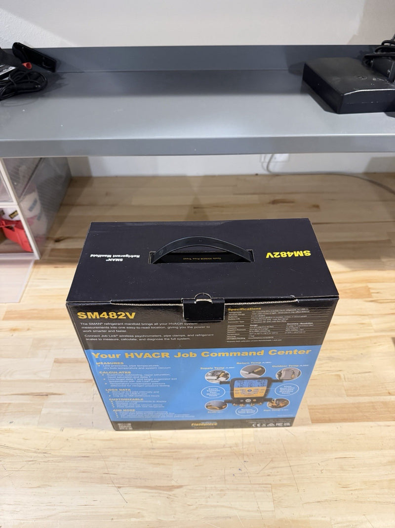 FIELDPIECE SM482V SMAN REFRIGERANT WIRELESS MANIFOLD 4 PORT (NEW SEALED)