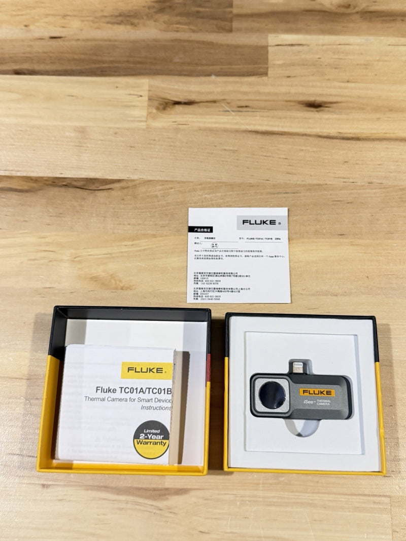 FLUKE TC01B ISEE THERMAL CAMERA FOR SMART DEVICES MFD 2025