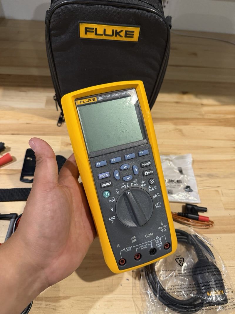 FLUKE 289/FVF FORMS COMBO KIT W/ ACCESSORIES (NEW) FREE SHIPPING