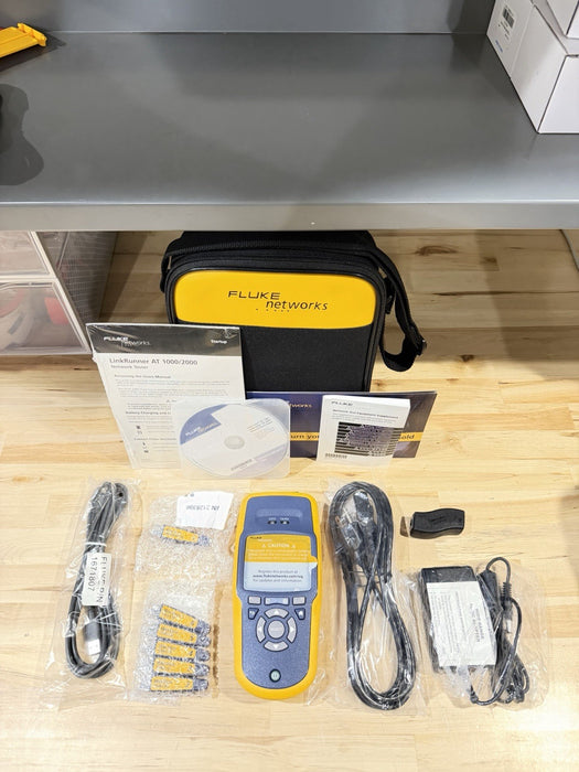 FLUKE NETWORKS LINKRUNNER AT-2000 AUTO TESTER KIT (NEW FACTORY SEALED) RARE