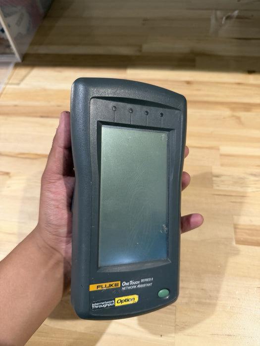 FLUKE ONETOUCH SERIES II 10/100 PRO NETWORK ASSISTANT & THROUGHPUT OPTION
