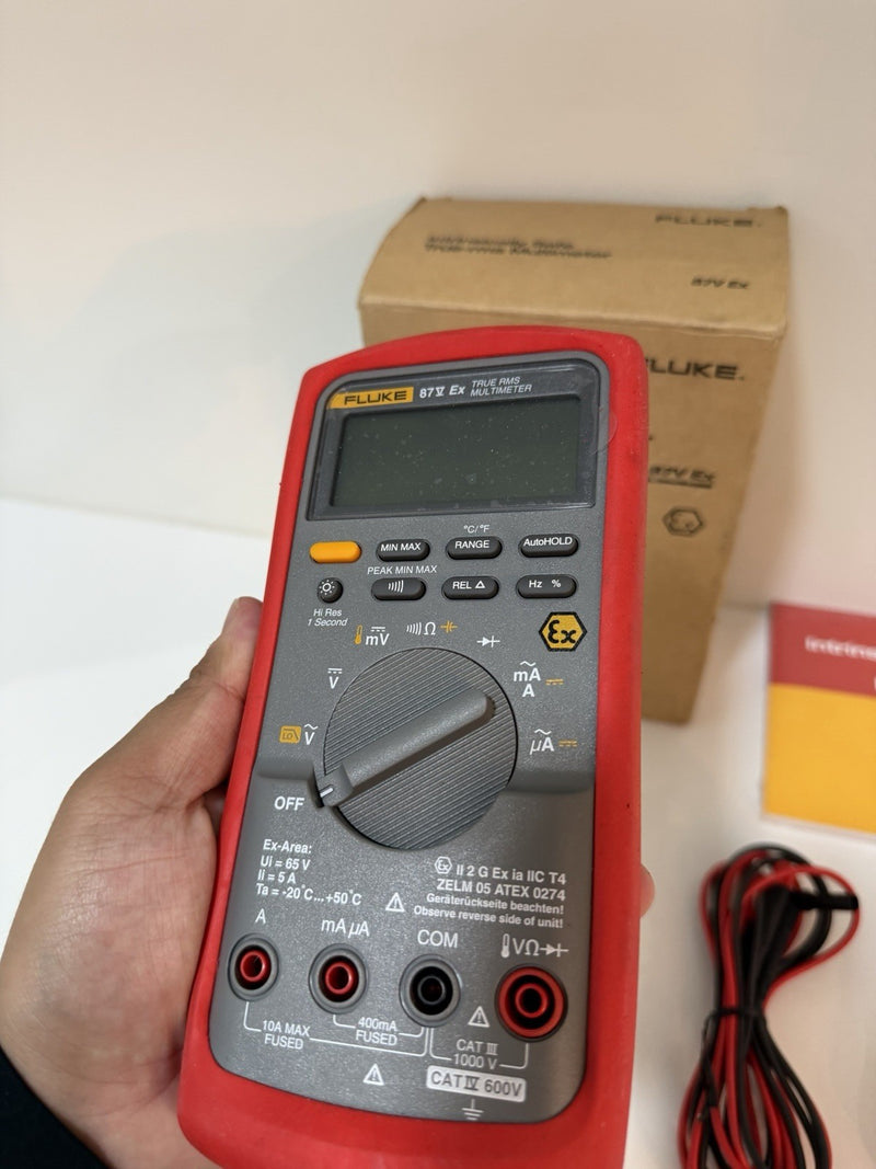 FLUKE 87V EX TRUE RMS MULTIMETER RARE