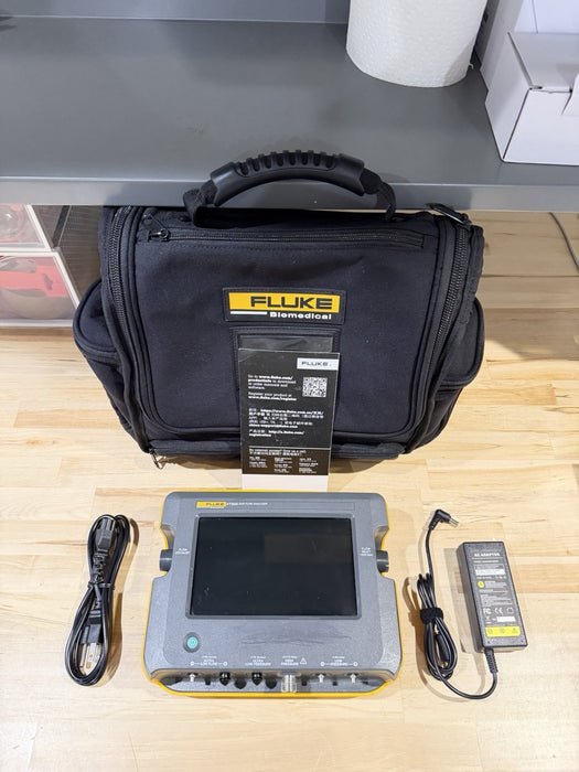 FLUKE VT900 GAS FLOW ANALYZER W/CASE & CHARGER-FREE SHIPPING (TESTED)