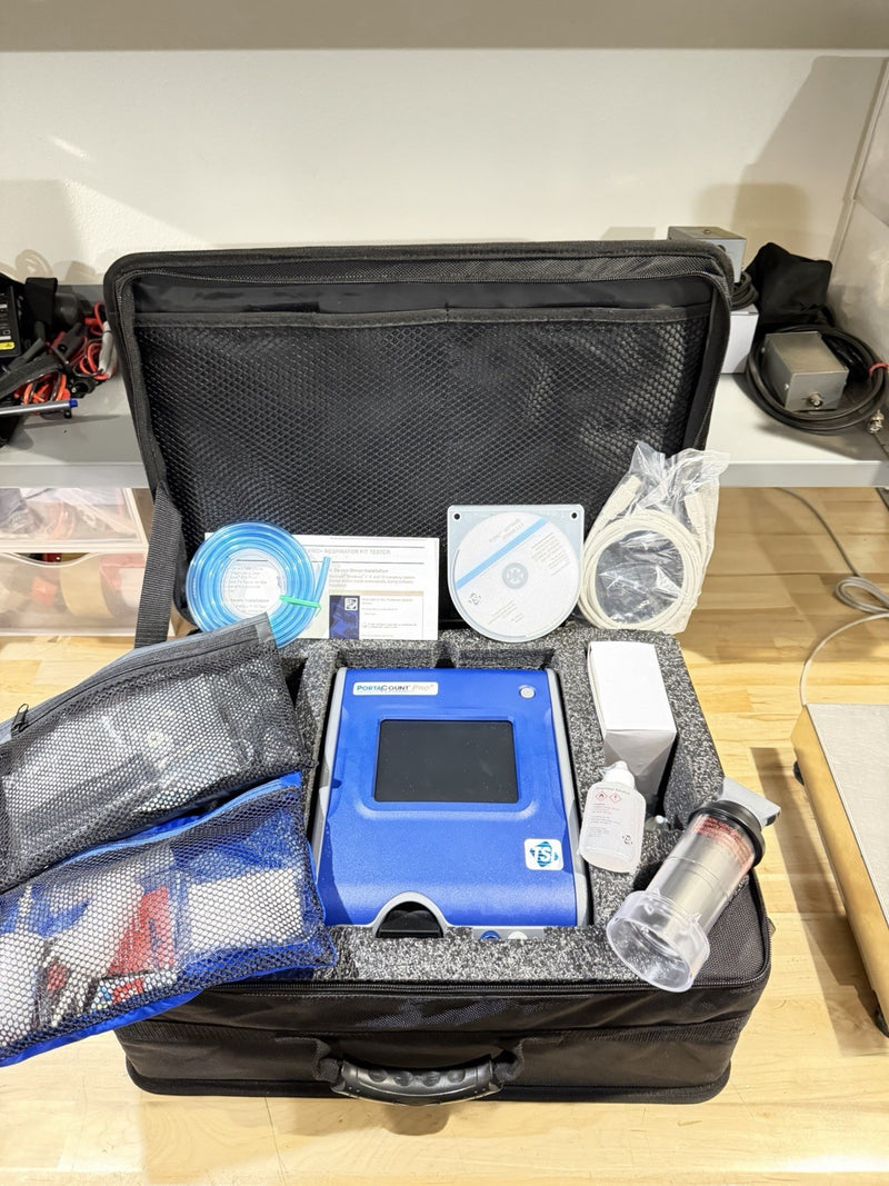 TSI PORTACOUNT PRO+ 8038 FIT TESTER W/ ACCESSORIES (FREE SHIPPING) NEW