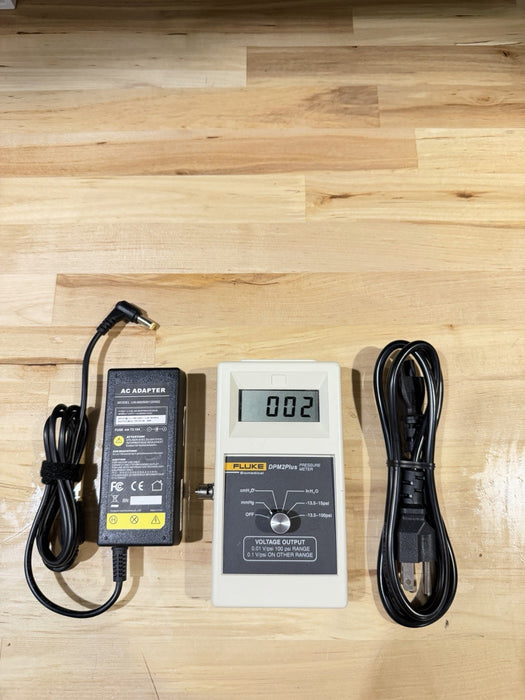 FLUKE BIOMEDICAL DPM2PLUS PRESSURE METER (TESTED) FREE SHIPPING CALIBRATED 2025