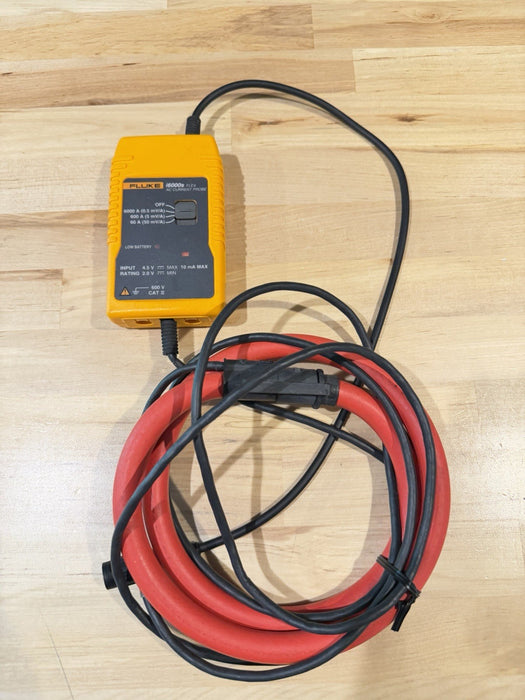 FLUKE I6000S FLEX AC CURRENT PROBE TESTED