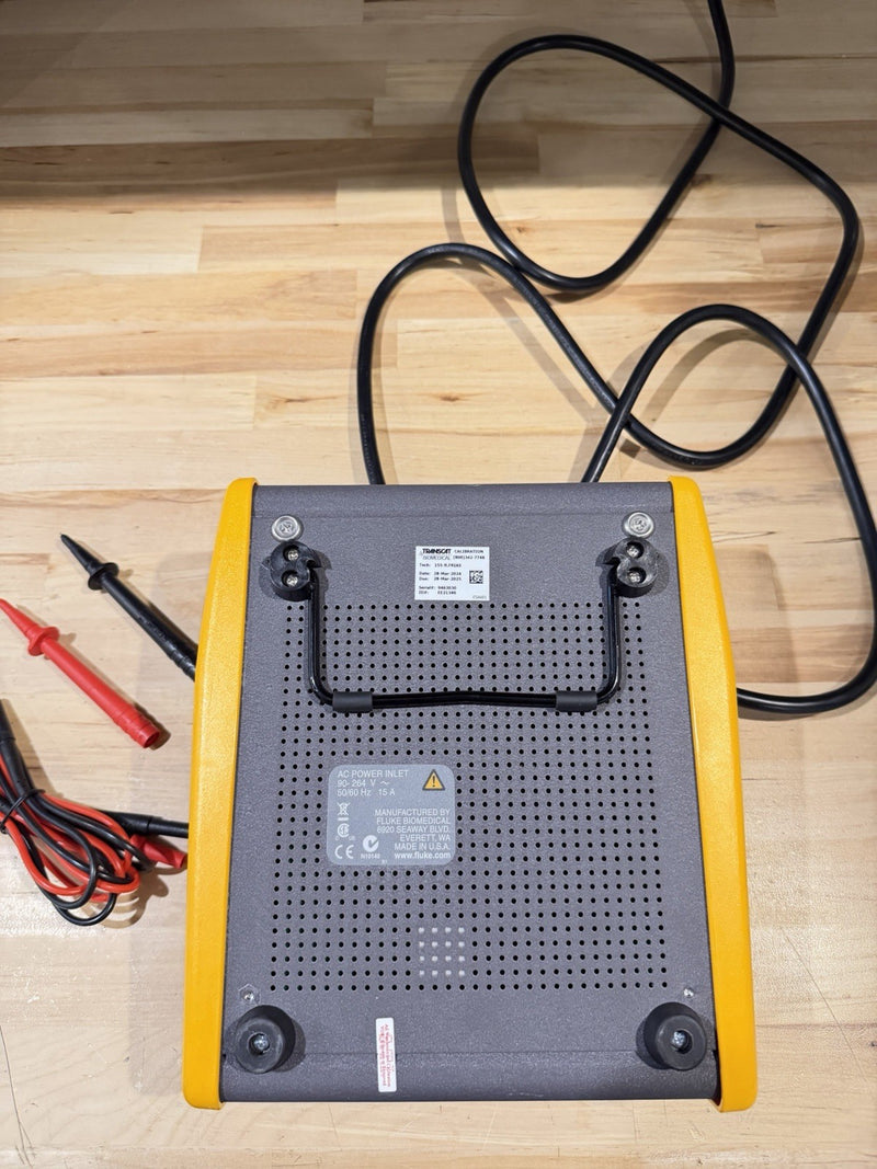 FLUKE BIOMEDICAL ESA601 ELECTRICAL SAFETY ANALYZER TESTER CALIBRATED 2025
