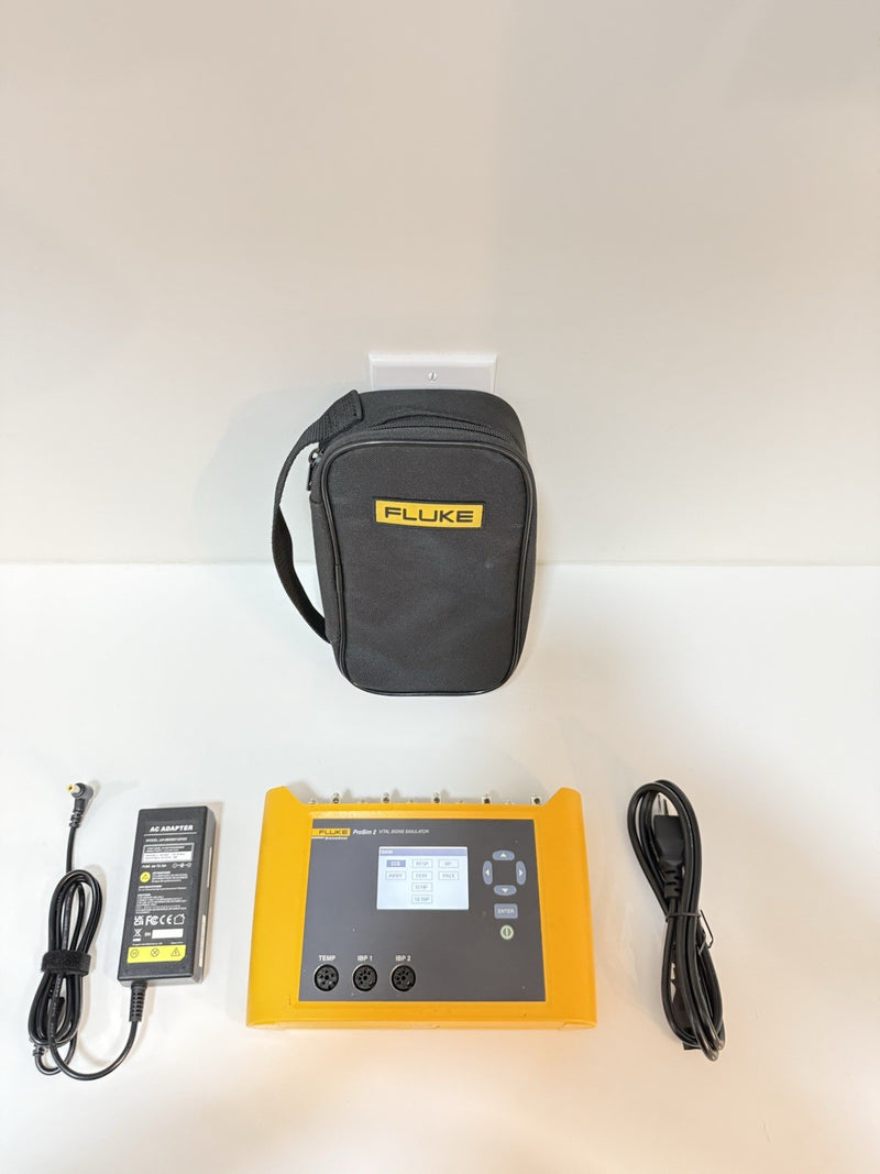 FLUKE BIOMEDICAL PROSIM 2 VITAL SIGNS SIMULATOR WITH CHARGEE CALIBRATED 2025