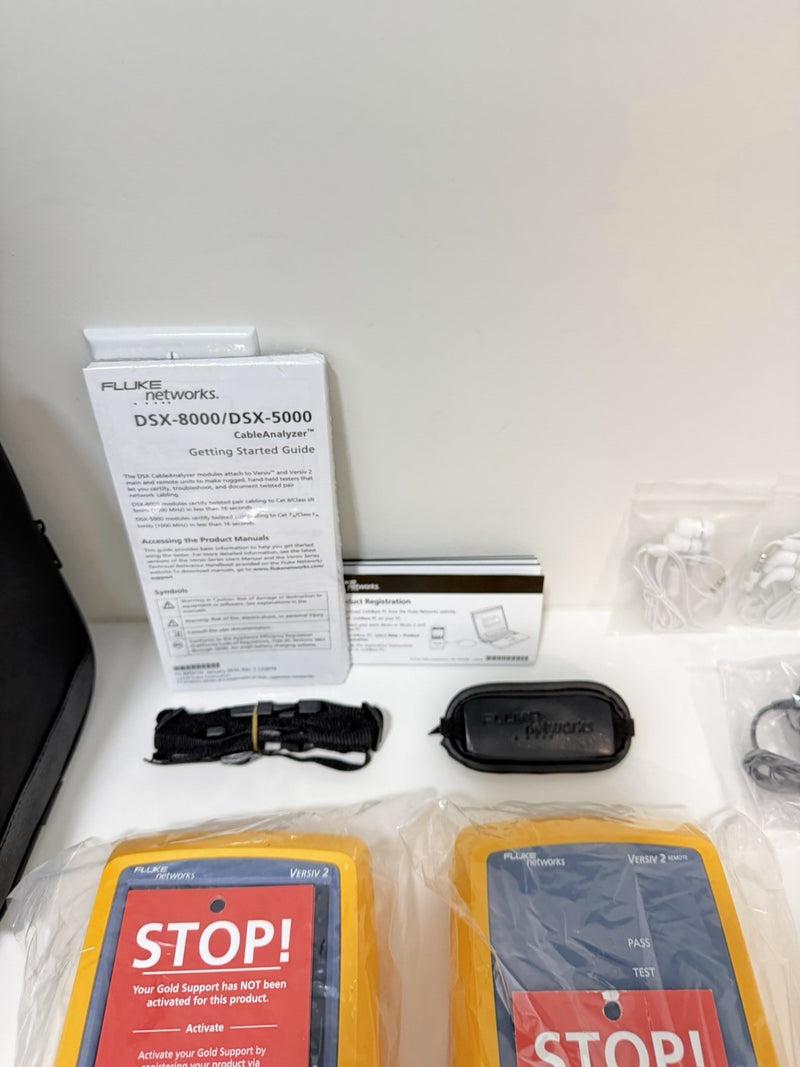 FLUKE NETWORKS DSX2-8000 ANALYZER/GLD 1 YEAR SUPPORT
