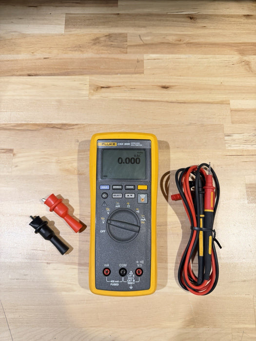 FLUKE CNX 3000 WIRELESS MULTIMETER WITH LEADS & CLIPS