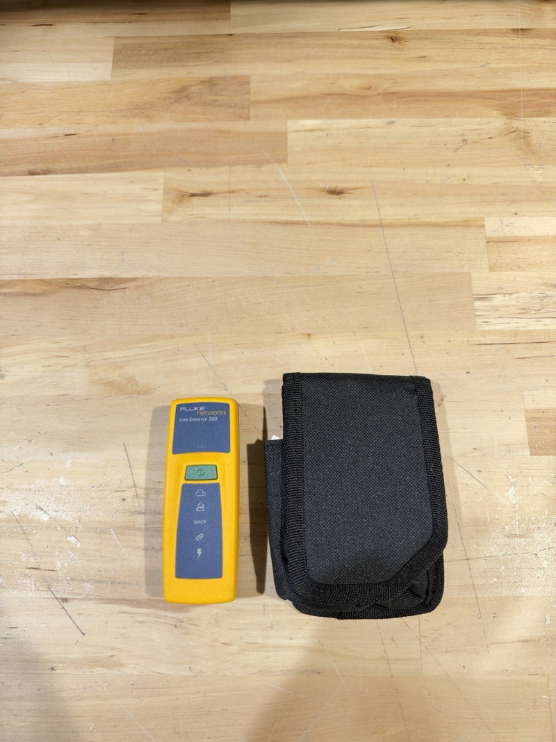 FLUKE NETWORKS LINKSPRINTER 300 W/ HOLSTER TESTED - SHIPS FAST