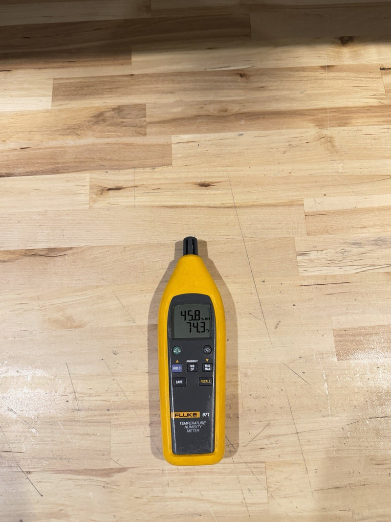 FLUKE 971 TEMPERATURE & HUMIDITY METER (TESTED) SHIPS FAST