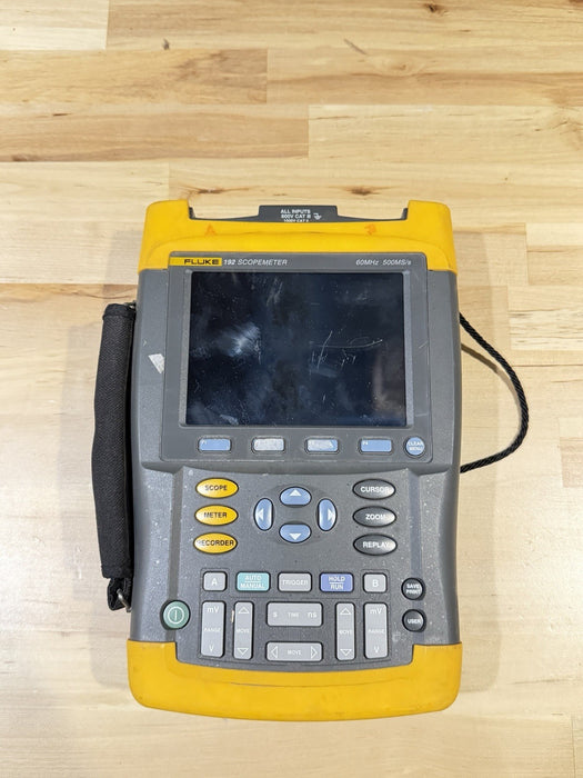 FLUKE 192 SCOPEMETER (PARTS ONLY) DOESN’T WORK - SHIPS FAST