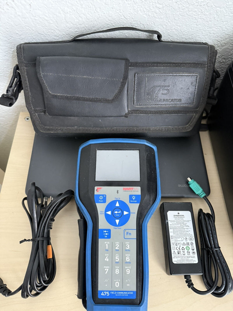 EMERSON 475 FIELD COMMUNICATOR 3.9 HART WITHBAG & CHARGER