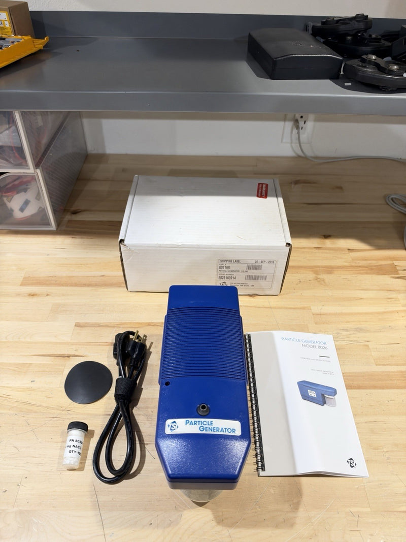 TSI PARTICLE GENERATOR 8026 (NEW SEALED) TESTED - SHIPS FAST