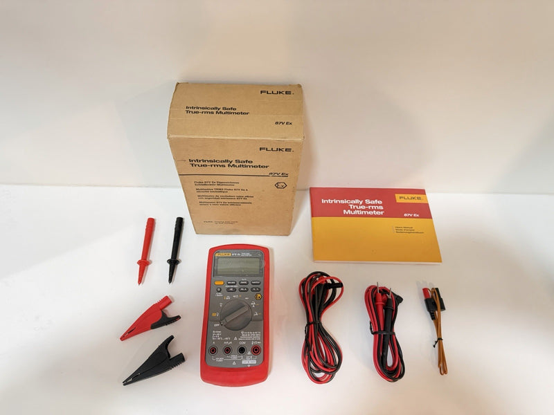 FLUKE 87V EX TRUE RMS MULTIMETER RARE