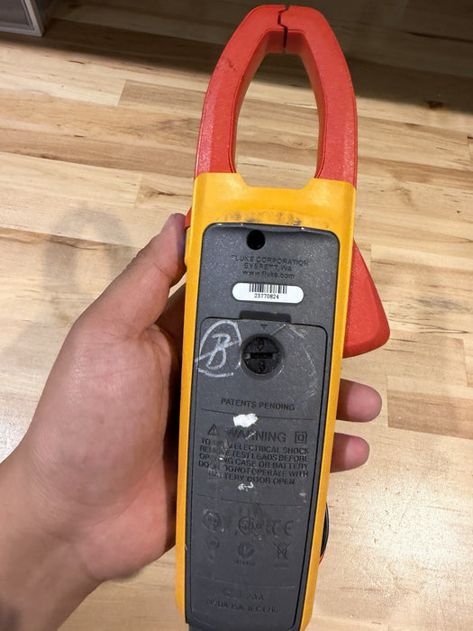 FLUKE 376 AC/DC TRUE RMS WIRELESS CLAMP METER WLEADS & CLIPS
