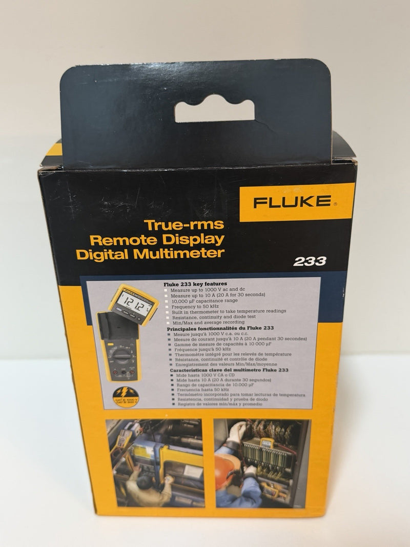 FLUKE 233 REMOTE DISPLAY AUTOMOTIVE DIGITAL MULTIMETER - 2024