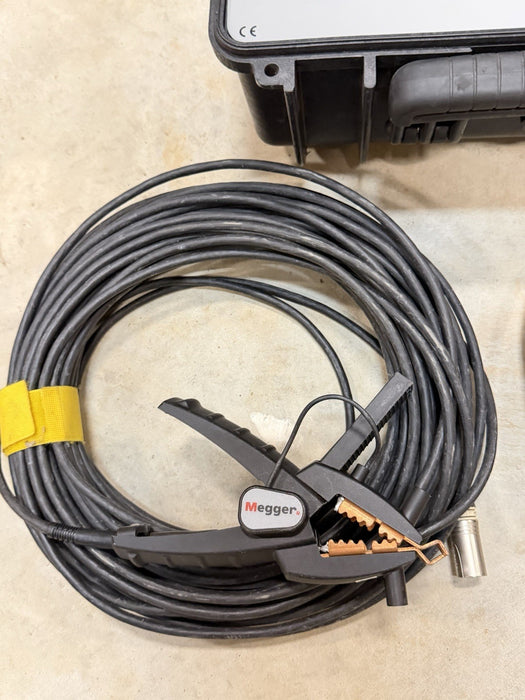 MEGGER TTRU3 PRO TRUE 3-PHASE TRANSFORMER TURNS RATIOMETER WITH CABLES TESTED