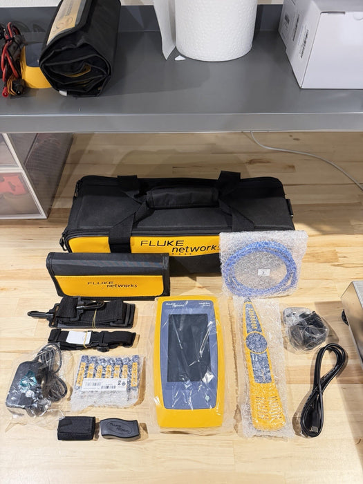FLUKE NETWORKS LINKIQ-DUO KIT WIFI NETWORK TESTER(NEW SEALED) MFD2025 SHIPS FREE