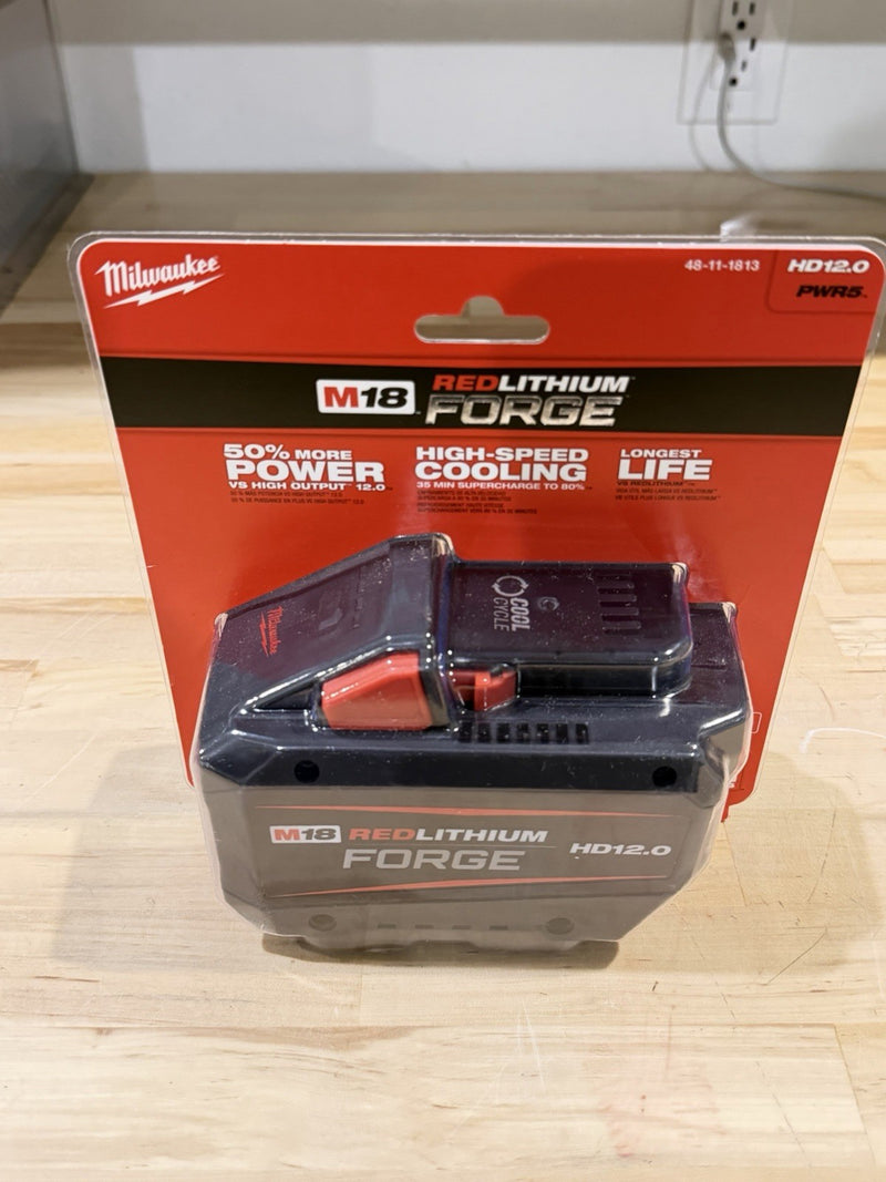 MILWAUKEE 48-11-1813 M18 18V HD12.0 REDLITHIUM FORGE BATTERY