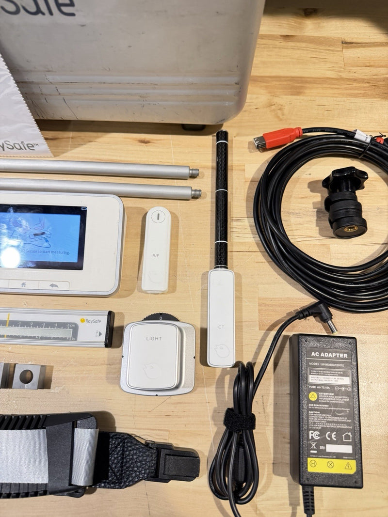 RAYSAFE X2 BASE UNIT KIT WITH SENSORS & ACCESSORIES TESTED