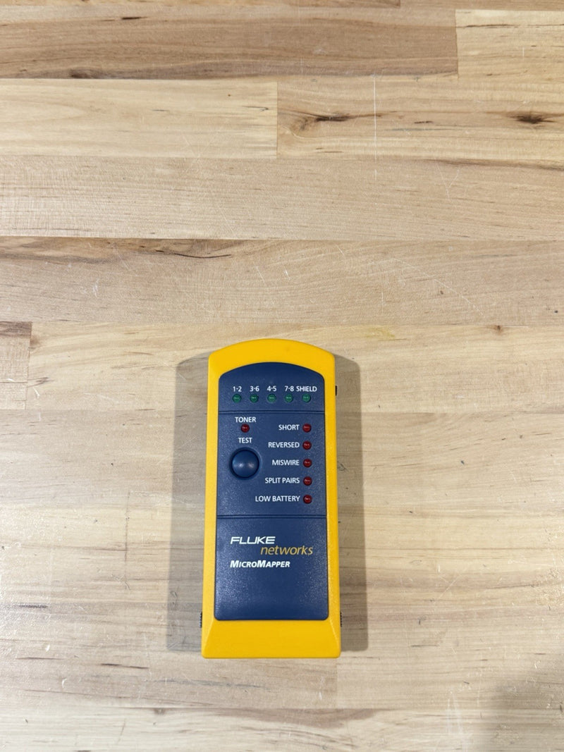 FLUKE NETWORKS MICROMAPPER LAN CABLE TESTER (SHIPS FAST)