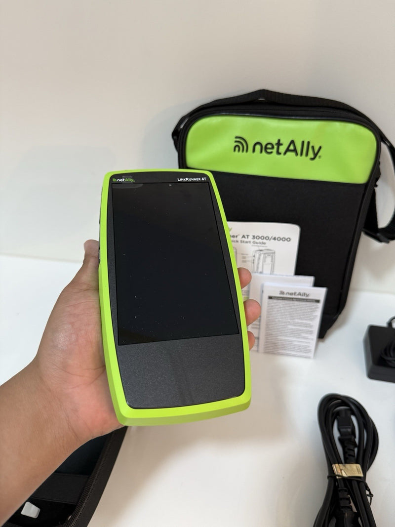 NETALLY LINKRUNNER AT 3000 CABLE TESTER &