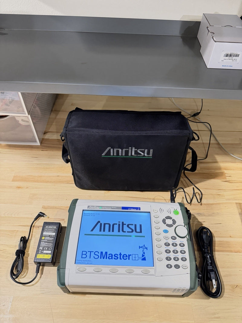 ANRITSU MT8222A BTS MASTER MULTI-FUNCTIONAL BASE STATION ANALYZER TESTED