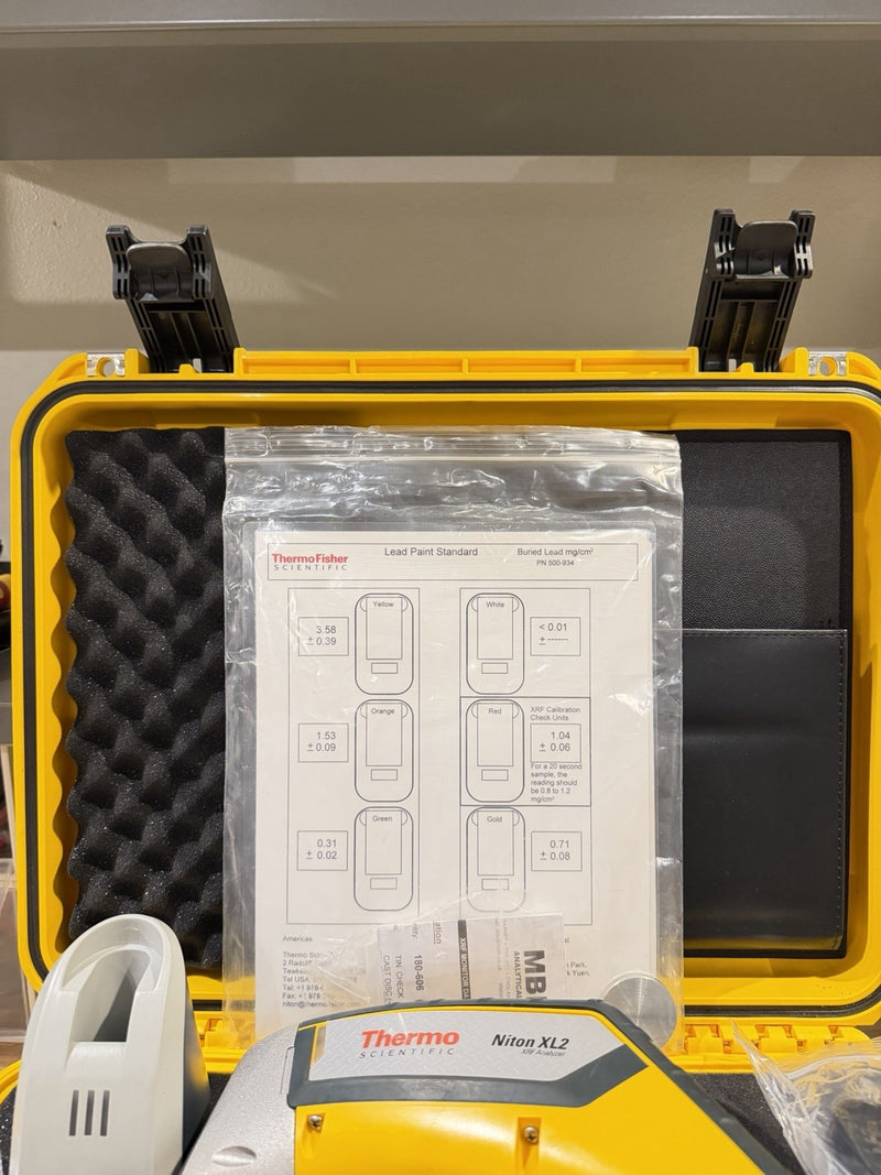 THERMO SCIENTIFIC NITON XL2 700 XRF ANALYZER W/ ACCESSORIES (TESTED) SHIPS FREE