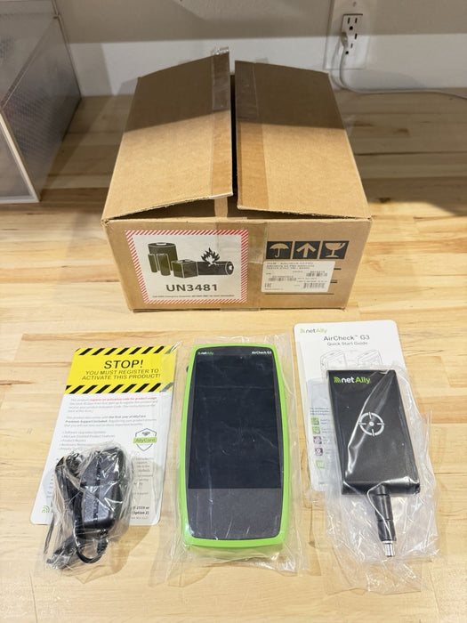 NETALLY AIRCHECK G3 PRO WIRELESS TESTER WITH CHARGER & ANTENNA