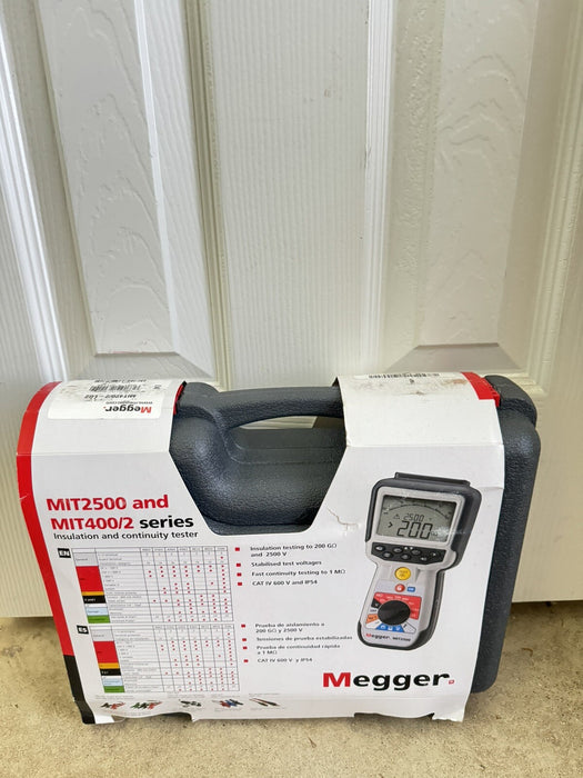 MEGGER MIT400/2 INSULATION & CONTINUITY TESTER WITH LEADS NEW