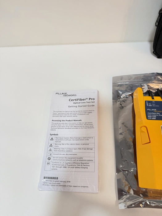 FLUKE NETWORKS CFP-MM-ADD CERTIFIBER PRO MULTIMODE OLTS MODULES KIT (NEW SEALED)