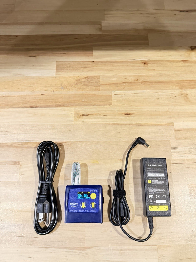 OXSIM FLEX OXIMETER SIMULATOR WITH CHARGER CALIBRATED 2024 TESTED
