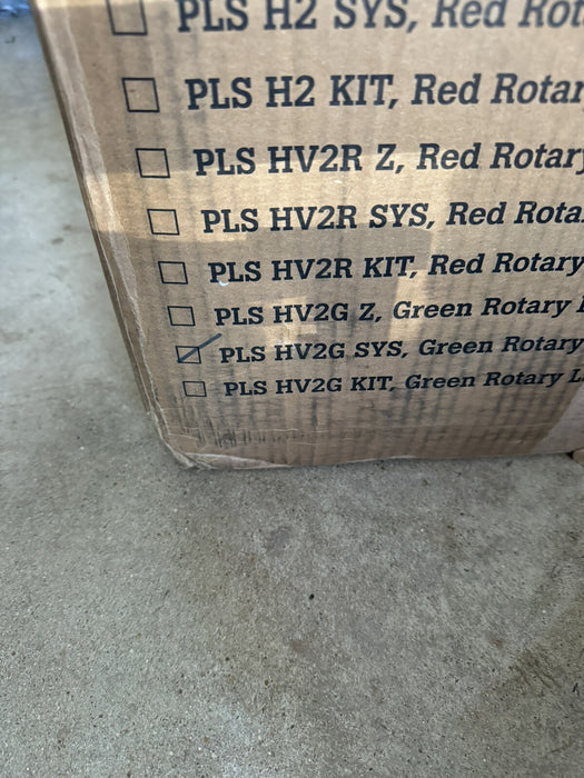 FLUKE PLS HV2G SYS GREEN ROTARY LASER SYSTER WITH DETECTOR