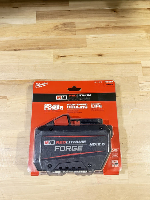MILWAUKEE 48-11-1813 M18 18V HD12.0 REDLITHIUM FORGE BATTERY /NEW FACTORY SEALED