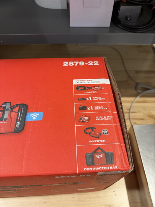 MILWUAUKEE 2879-22 FORCE LOGIC M18 15T CRIMPER KIT (NEW FACTORY SEALED) NEW