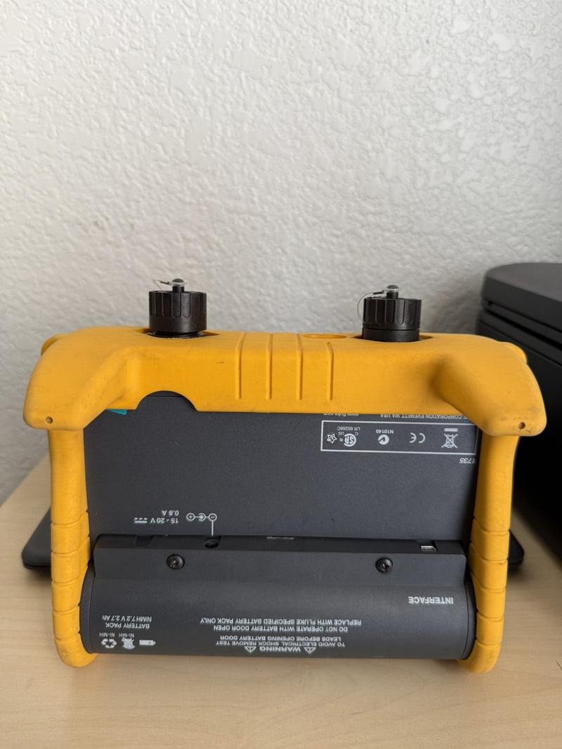 FLUKE 1735 THREE-PHASE POWER LOGGER WITH PROBES & CASE & CHARGER
