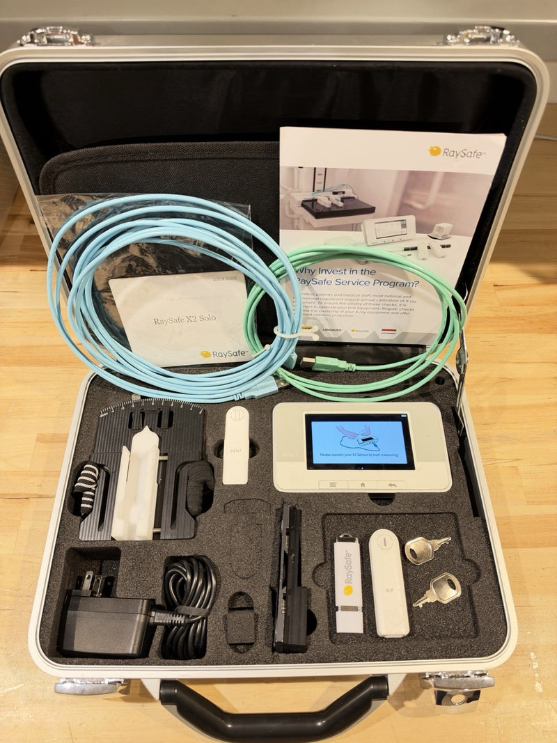 RAYSAFE X2 SOLO RF UNIT KIT W/ DENT & RF SENSOR & ACCESSORIES - FREE SHIPPING