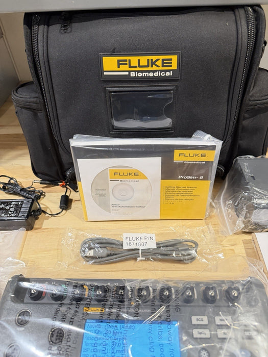 FLUKE BIOMEDICAL PROSIM 8 & SPOT SPO2 MODULE KIT