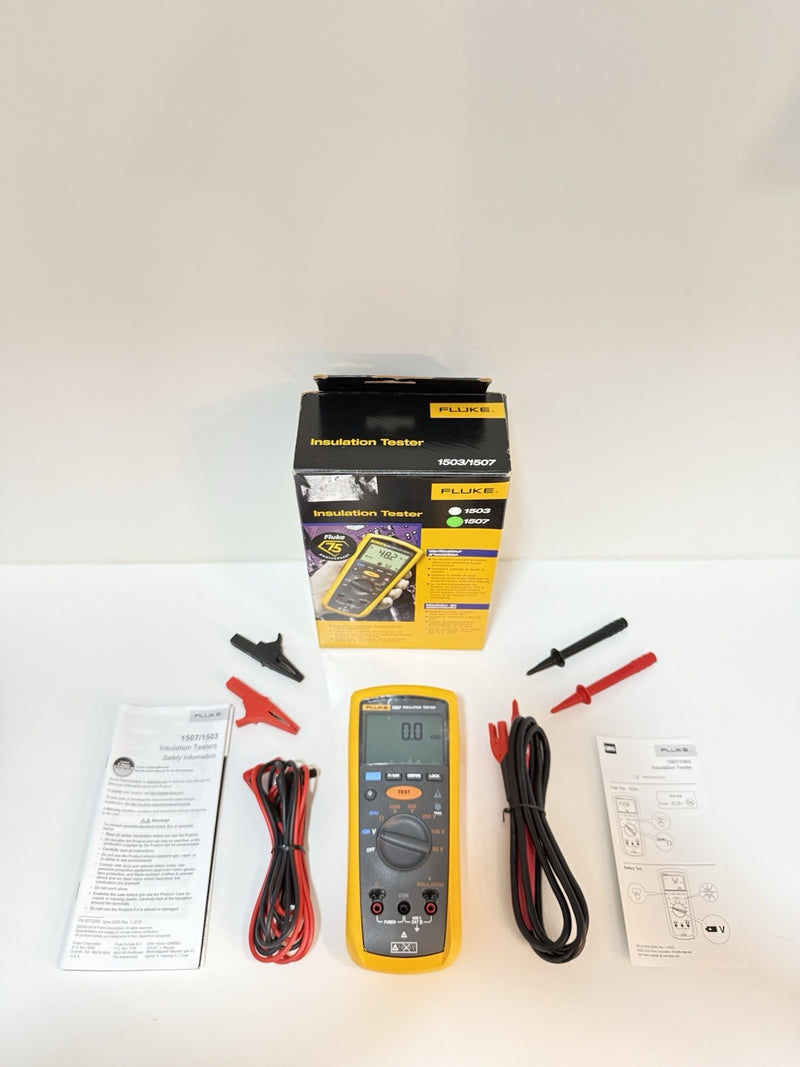 FLUKE 1507 INSULATION CALIBRATED 2025 TESTED