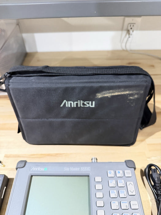 ANRITSU SITE MASTER S331C ANALYZER WITH CHARGER TESTED