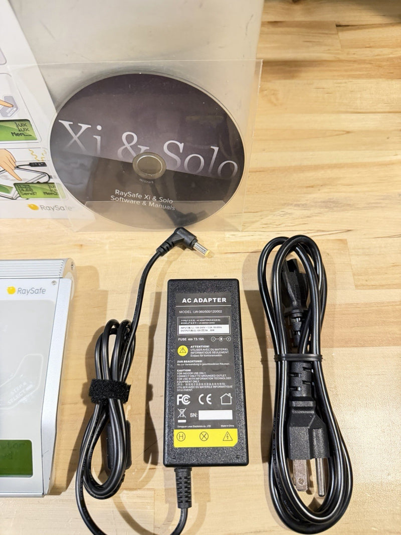 UNFORS RAYSAFE 8221011-A SOLO BASE UNIT WITH PROBE SENSOR & ACCESSORIES