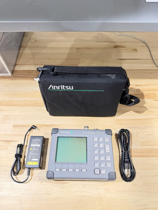 ANRITSU SITE MASTER S331A ANALYZER WITH CHARGER TESTED