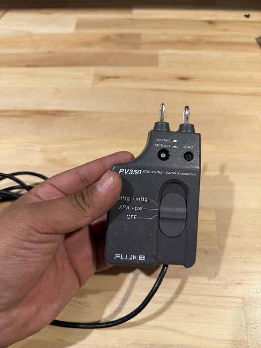 FLUKE PV350 PRESSURE VACUMM TRANSDUCER MODULE (PARTS ONLY) DOESN’T WORK